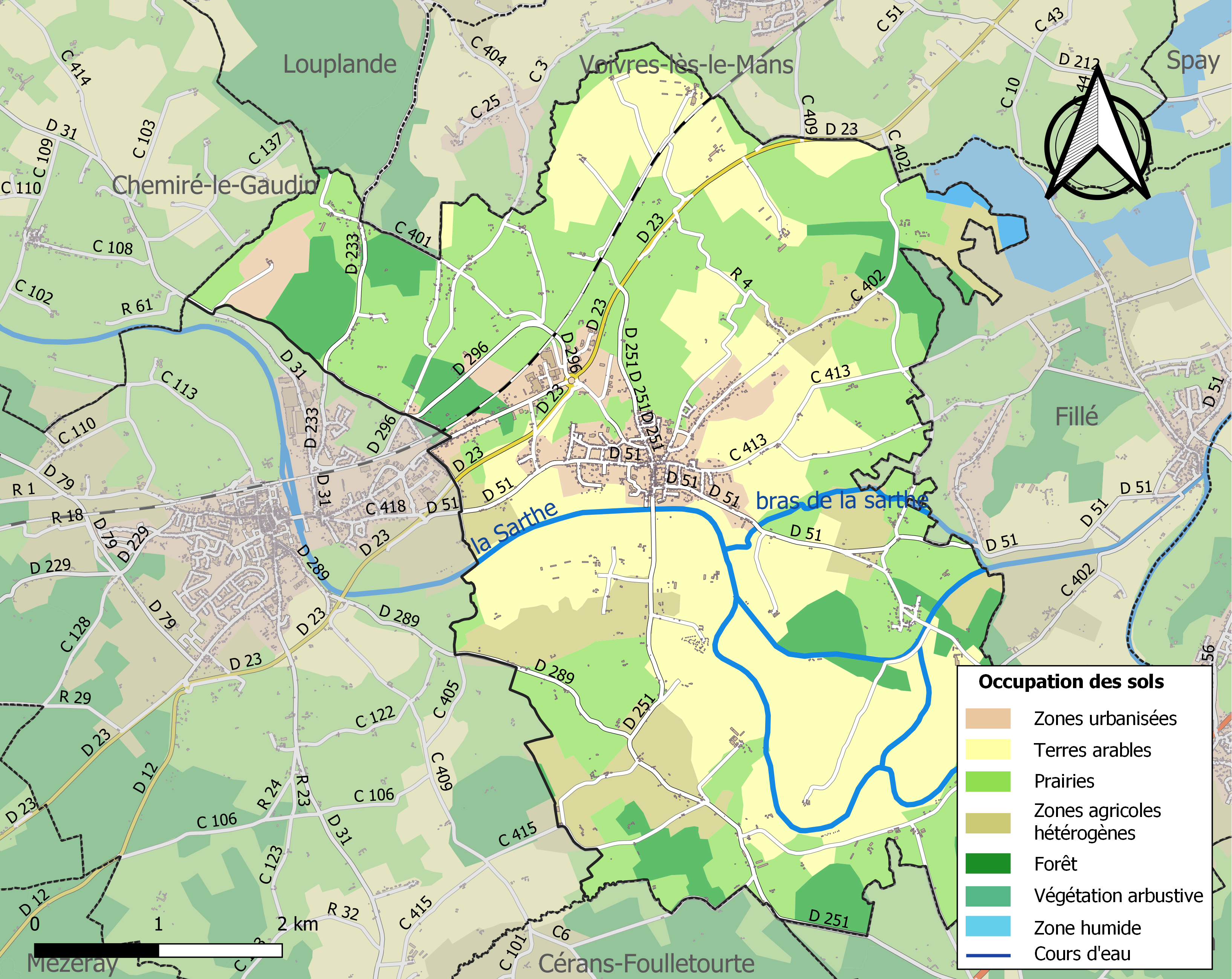 Roézé-sur-Sarthe, Pays de la Loire