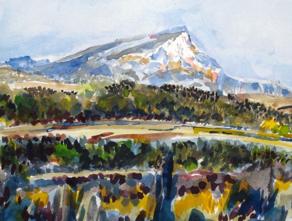 Montagne Sainte-Victoire, Provence-Alpes-Cote d'Azur