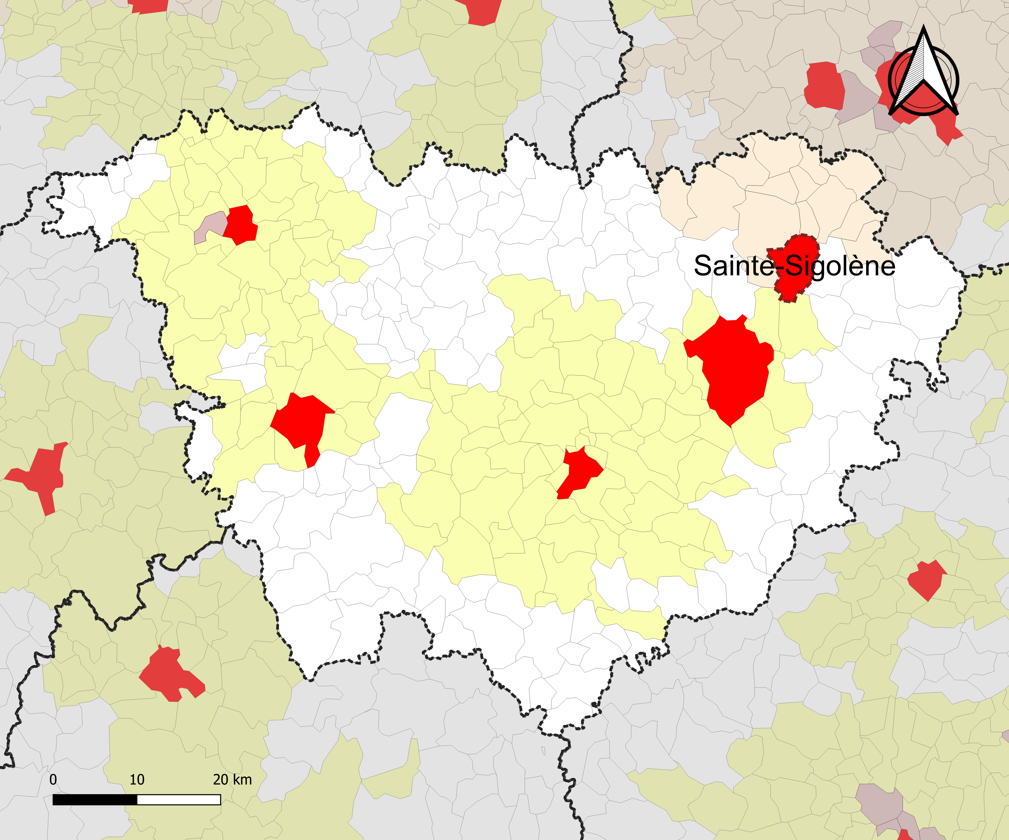 Sainte-Sigolène, Auvergne-Rhone-Alpes