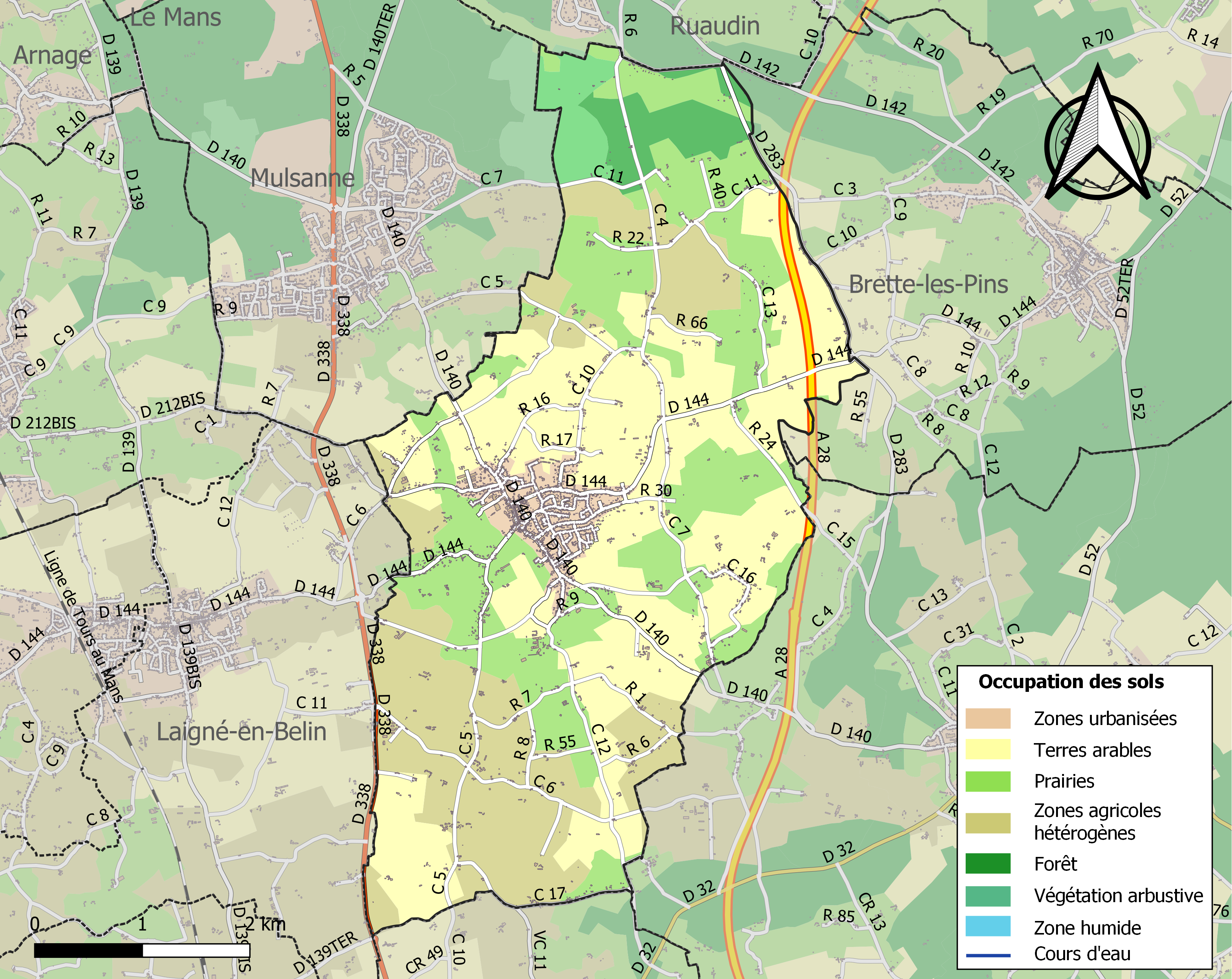 Teloché, Pays de la Loire