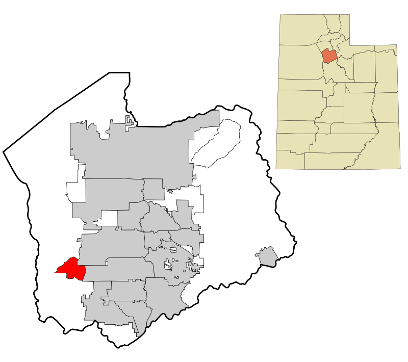 Copperton metro township, Utah