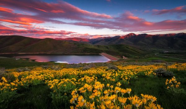 Sunset, Utah